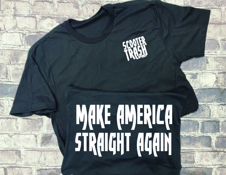 MAKE AMERICA STRAIGHT AGAIN - T-SHIRT