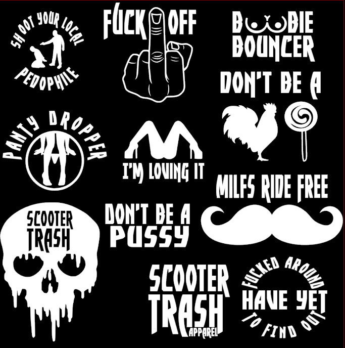 STICKER PACK #3 SET OF 9 3INCH STICKERS