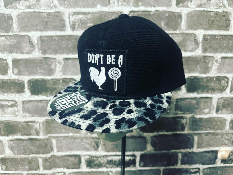 DONT BE A COCK SUCKER- -CHEETAH PINT PATCH  - SNAP BACK