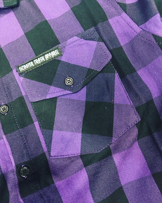 PURPLE - FLANNEL