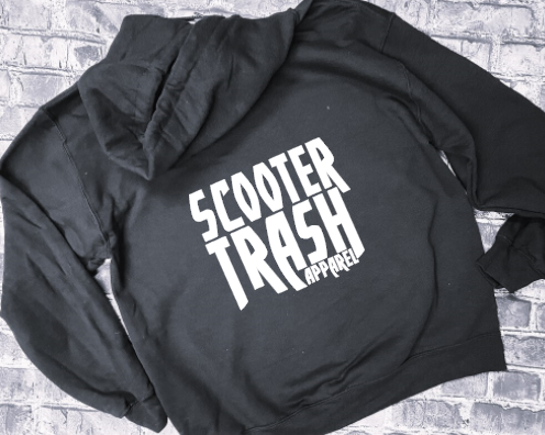 SCOOTER TRASH BLOCK LOGO- HOODIE