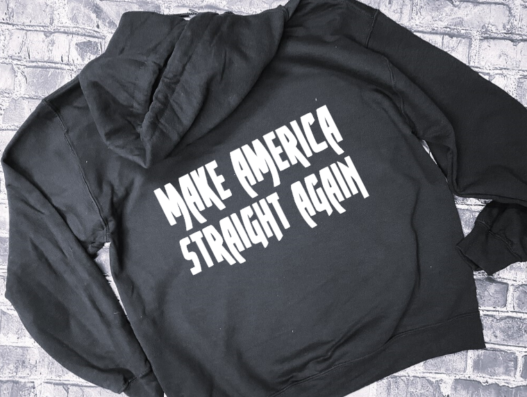 MAKE AMERICA STRAIGHT AGAIN - HOODIE