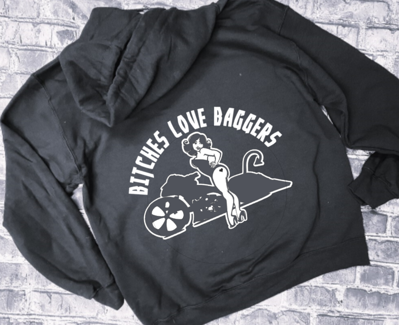 BITCHES LOVE BAGGERS - HOODIE