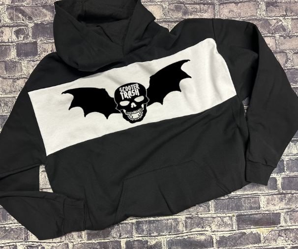 BAT LOGO (THIS IS ON THE FRONT BACK IS BLANK)- HOODIE