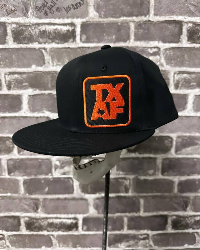 TEXAS AS FUCK-ORANGE- PATCH - SNAP BACK