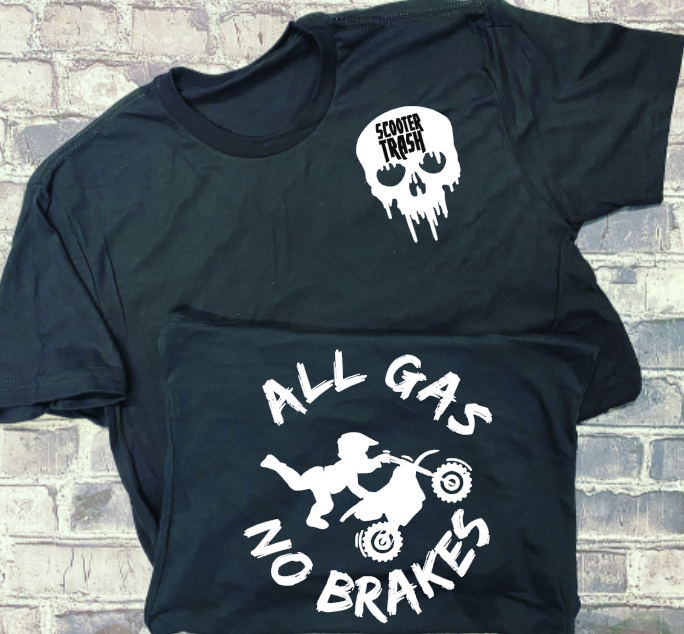 ALL GAS NO BRAKES - KIDS SHIRT
