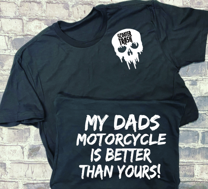 MY DAD&#39;S MOTORCYCLE IS BETTER THAN YOURS! - KIDS
