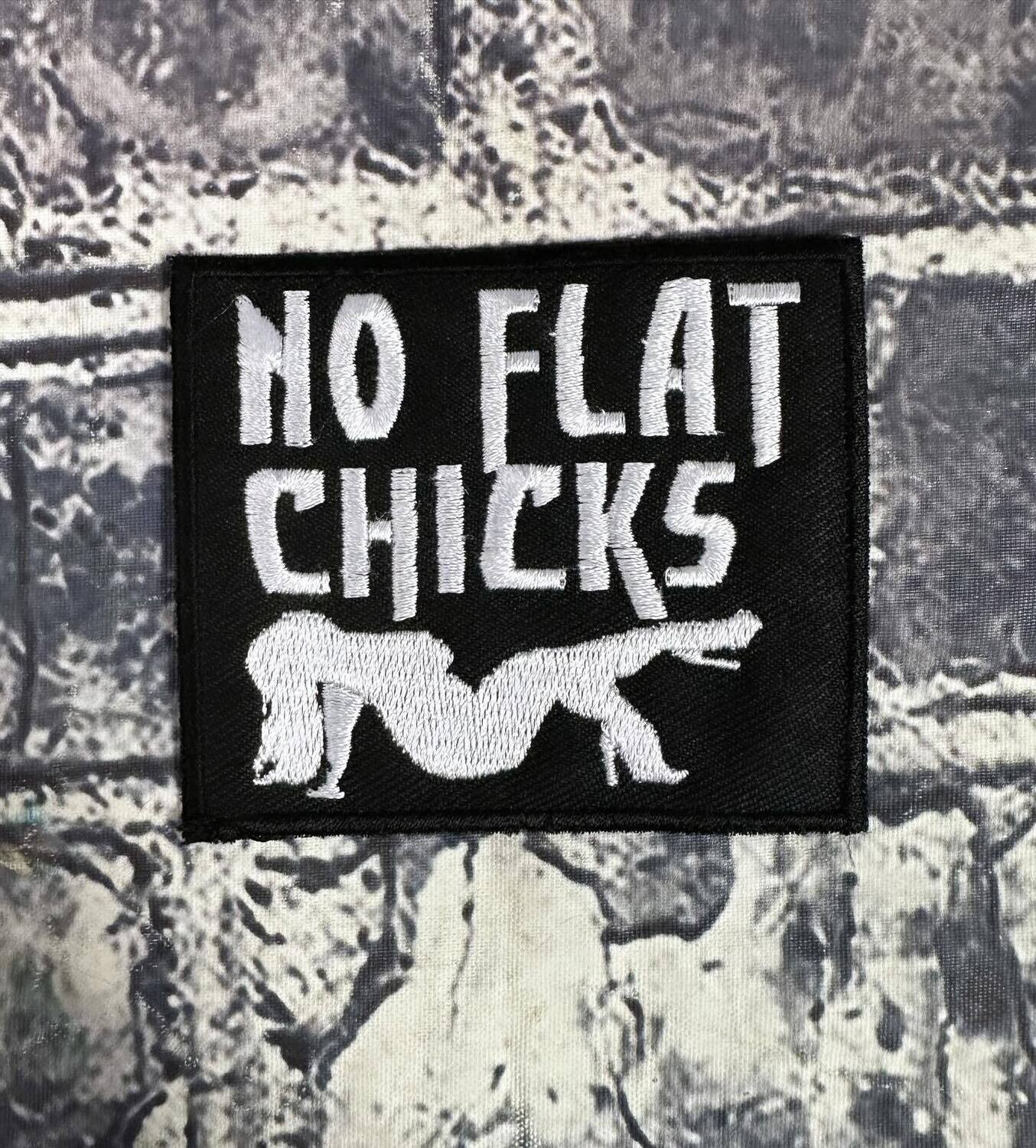 NO FLAT CHICK - PATCH