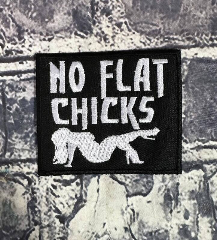 NO FLAT CHICK - PATCH
