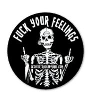 FUCK YOUR FEELINGS (2 1/2 INCH SET OF 2) - STICKERS
