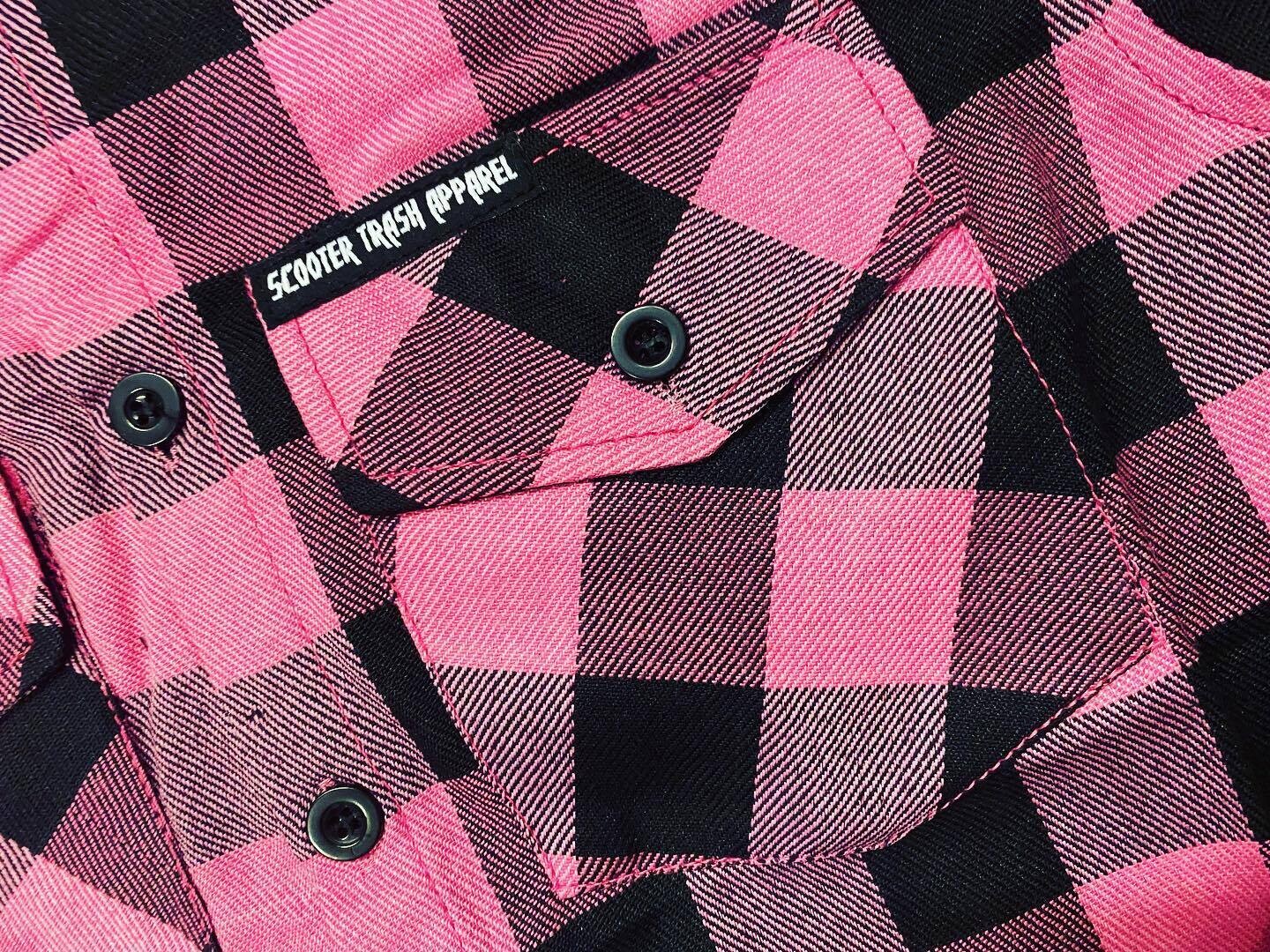 HOT PINK -  FLANNEL