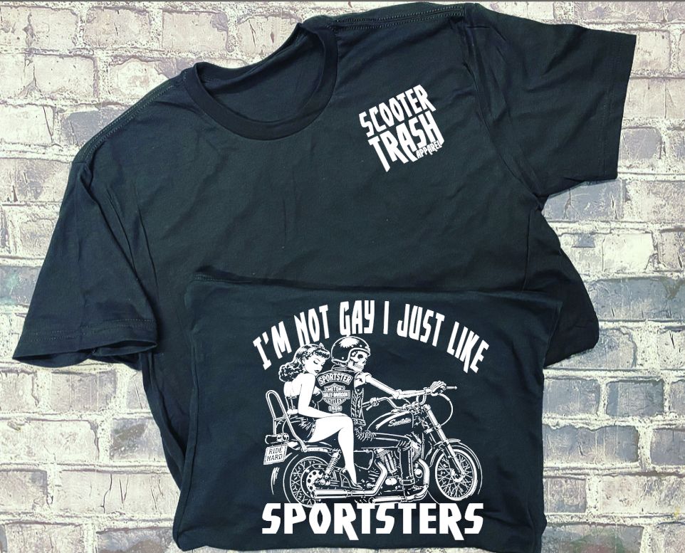 I'M NOT GAY I JUST LIKE SPORTSTERS