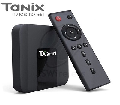 Tanix TX3 Mini TV Box 4K 5G DualBand WiFi QuadCore 64bit Amlogic S905W Android 8.1