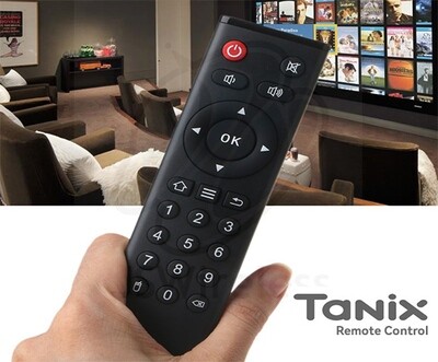 Control Remoto para Tanix TV Box series TX3, TX5, TX6, TX8, TX9, TX92, TX95