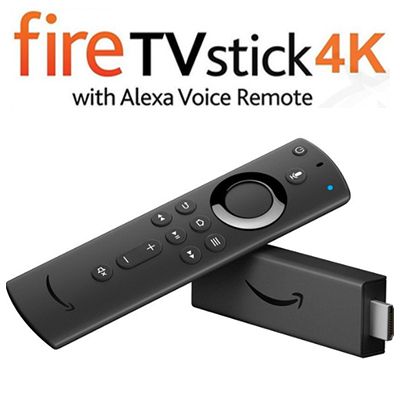 Fire TV Stick 4K Ultra HD con control de voz Alexa