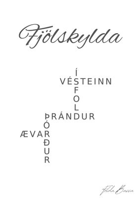 Plakat | Fjölskylda