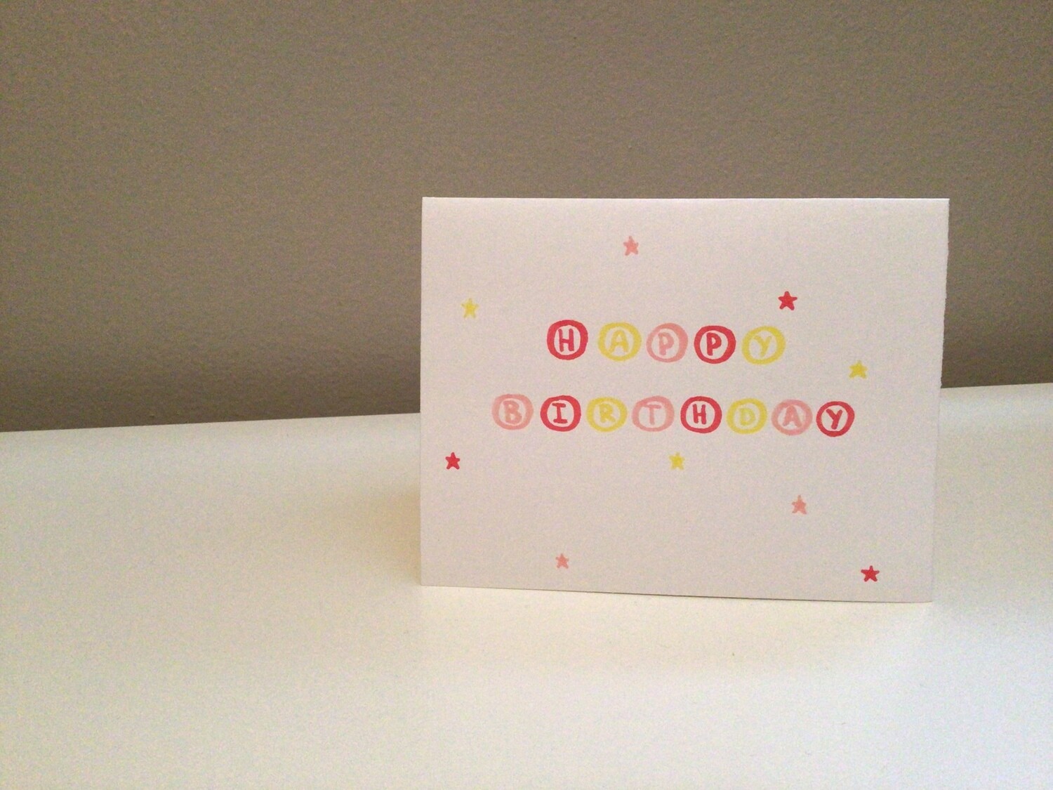 Cute “Happy Birthday” card
