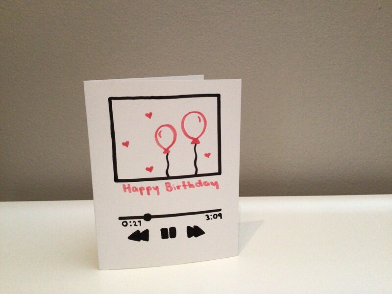 Spotify Birthday card