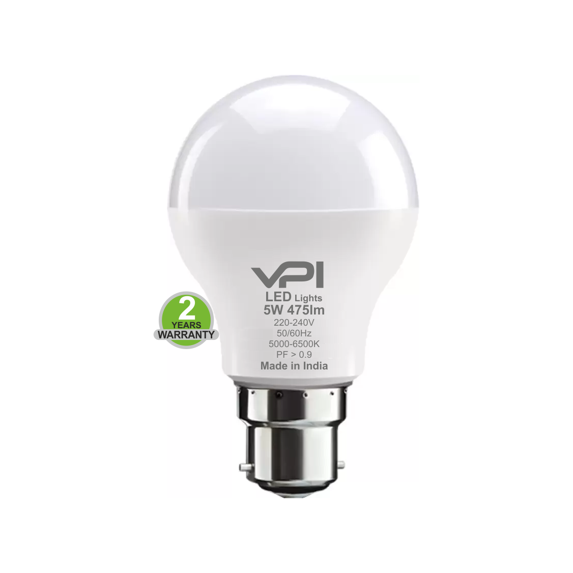 VPI 5Watt LED Bulb