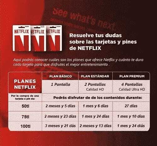 GIFCARD NETFLIX 100TL TURQUIA
