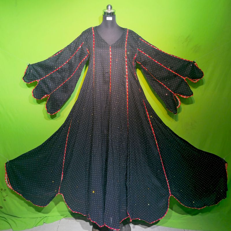 2XL-3XL Crystal Meher Dress 100% Cotton 57&quot; Inches Long Jalabiya