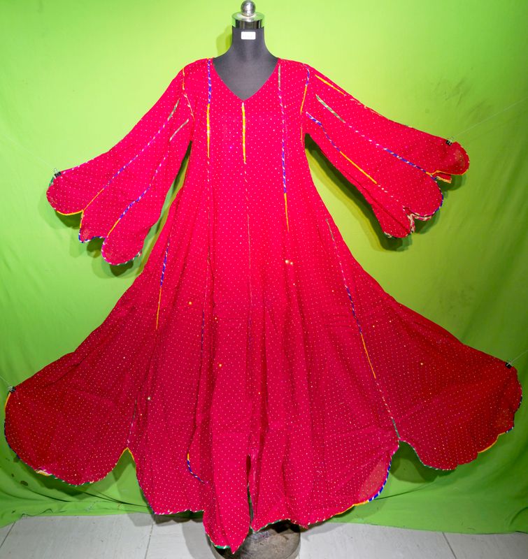 S-M Crystal Meher Dress 100% Cotton 57&quot; Inches Long Jalabiya