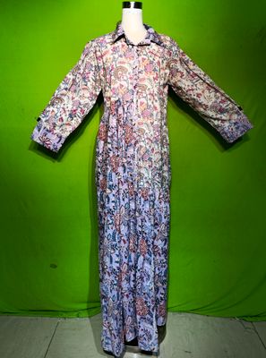 L-XL Crystal New Singa Dress 100% Cotton 57&quot; Inches Long Jalabiya
