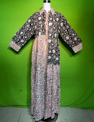 L-XL Crystal New Singa Dress 100% Cotton 57&quot; Inches Long Jalabiya