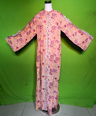 XS Crystal Arwa Dress 100% Cotton 57&quot; Inches Long Jalabiya