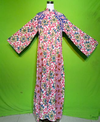 S-M Crystal Huda Dress 100% Cotton 57&quot; Inches Long Jalabiya