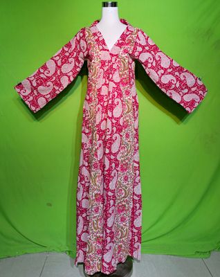 XS Crystal Marsha Dress 100% Cotton 54&quot; Inches Long Jalabiya