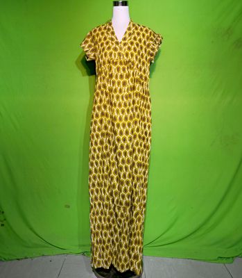 S-M Amani Dress 100% Cotton 57&quot; Inches Long Jalabiya