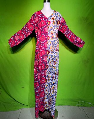 L-XL Jamila Dress 100% Cotton 57&quot; Inches Long Jalabiya