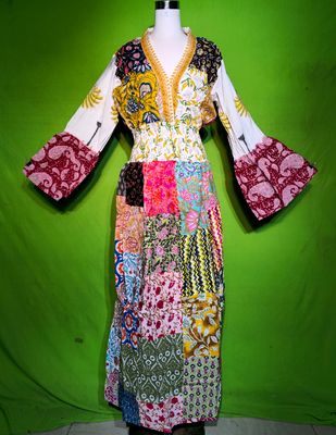 S-M Zam Dress 100% Cotton 57&quot; Inches Long Jalabiya