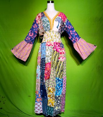 S-M Zam Dress 100% Cotton 57&quot; Inches Long Jalabiya