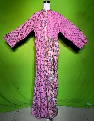 S-M Afia Dress 100% Cotton 57&quot; Inches Long Jalabiya