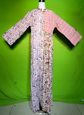 2XL-3XL Afia Dress 100% Cotton 57&quot; Inches Long Jalabiya