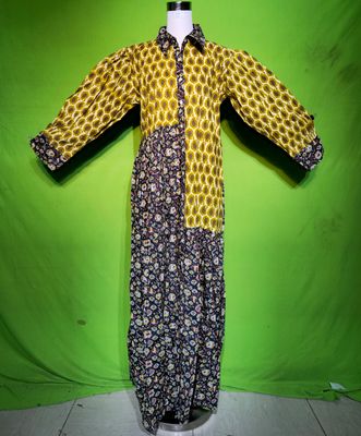 L-XL New Singa Dress 100% Cotton 57&quot; Inches Long Jalabiya