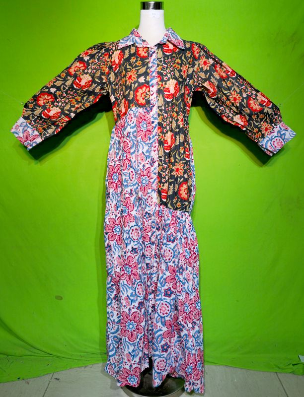 XS New Singa Dress 100% Cotton 54&quot; Inches Long Jalabiya