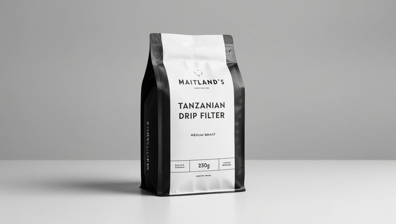 Tanzanian ground coffee