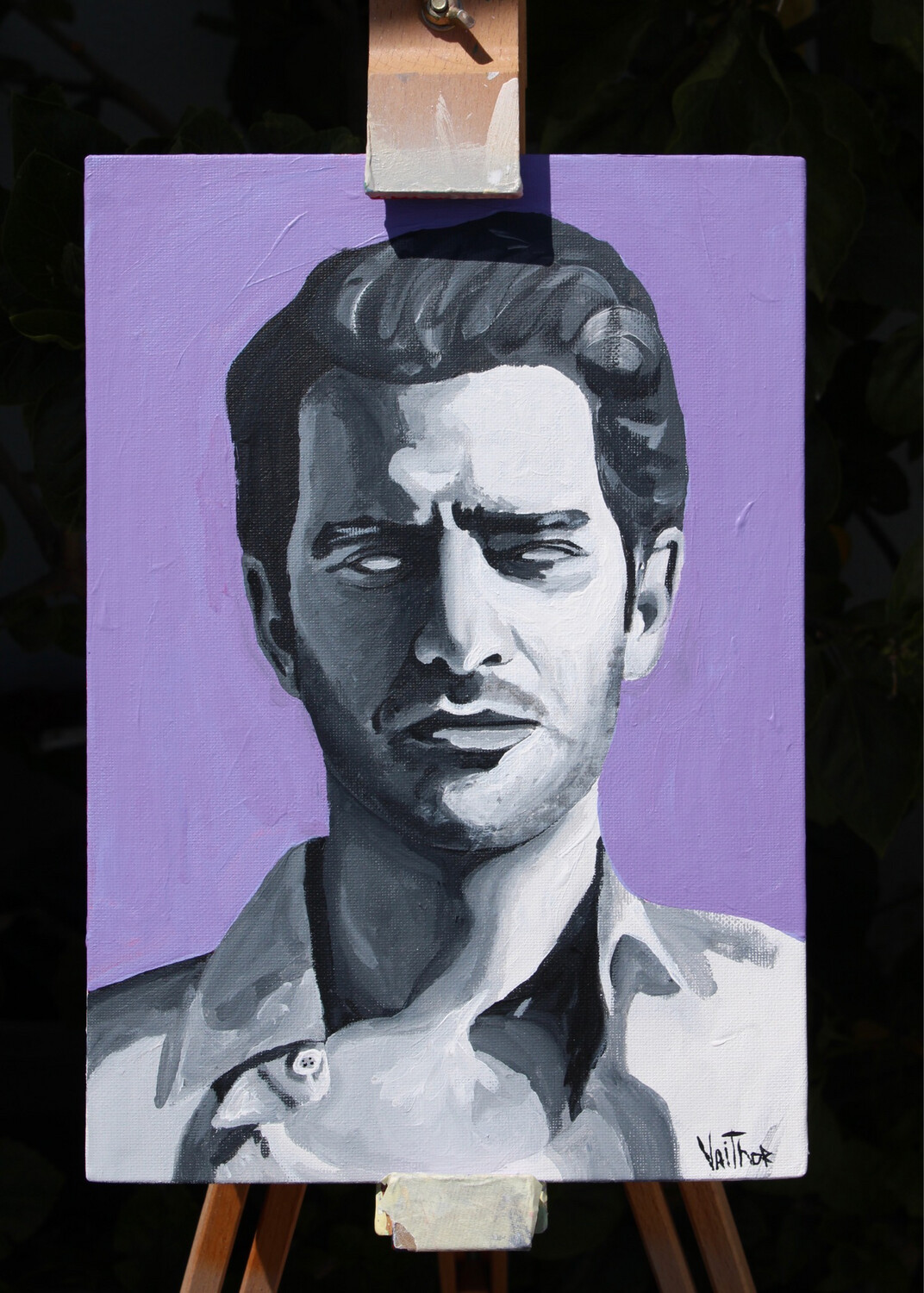 Andrew Garfield Painting From The Alphabetic Series, Actor From Spider Man And Much More
