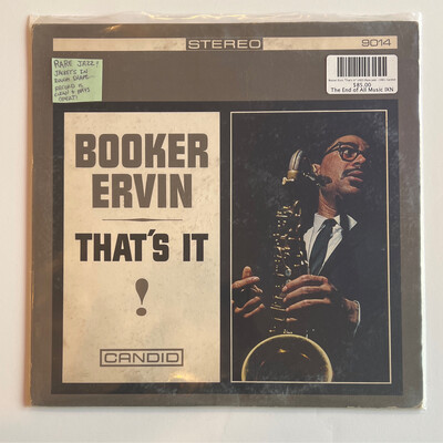 Booker Ervin "That's It!" USED