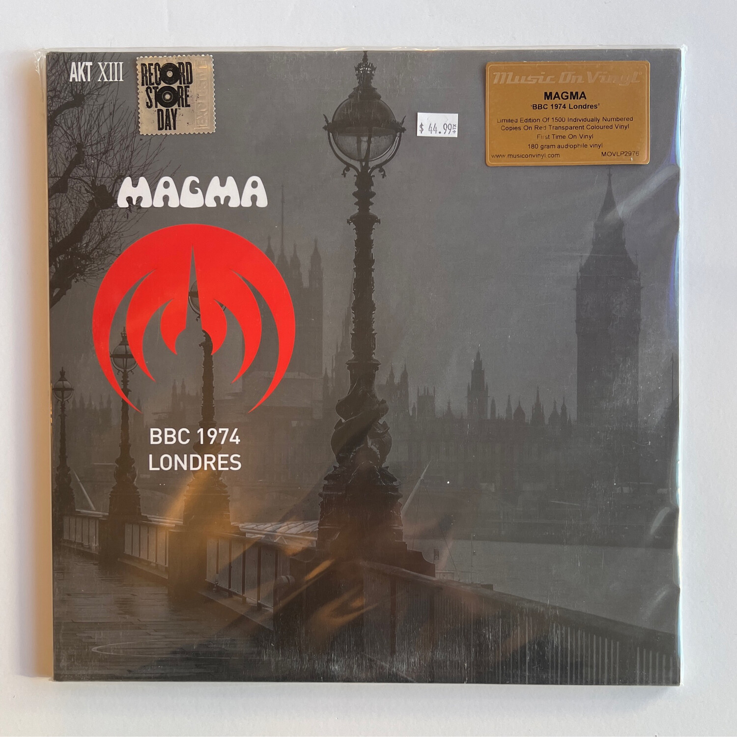 Magma “BBC 1974 Londres” 2LP (RSDBF21)
