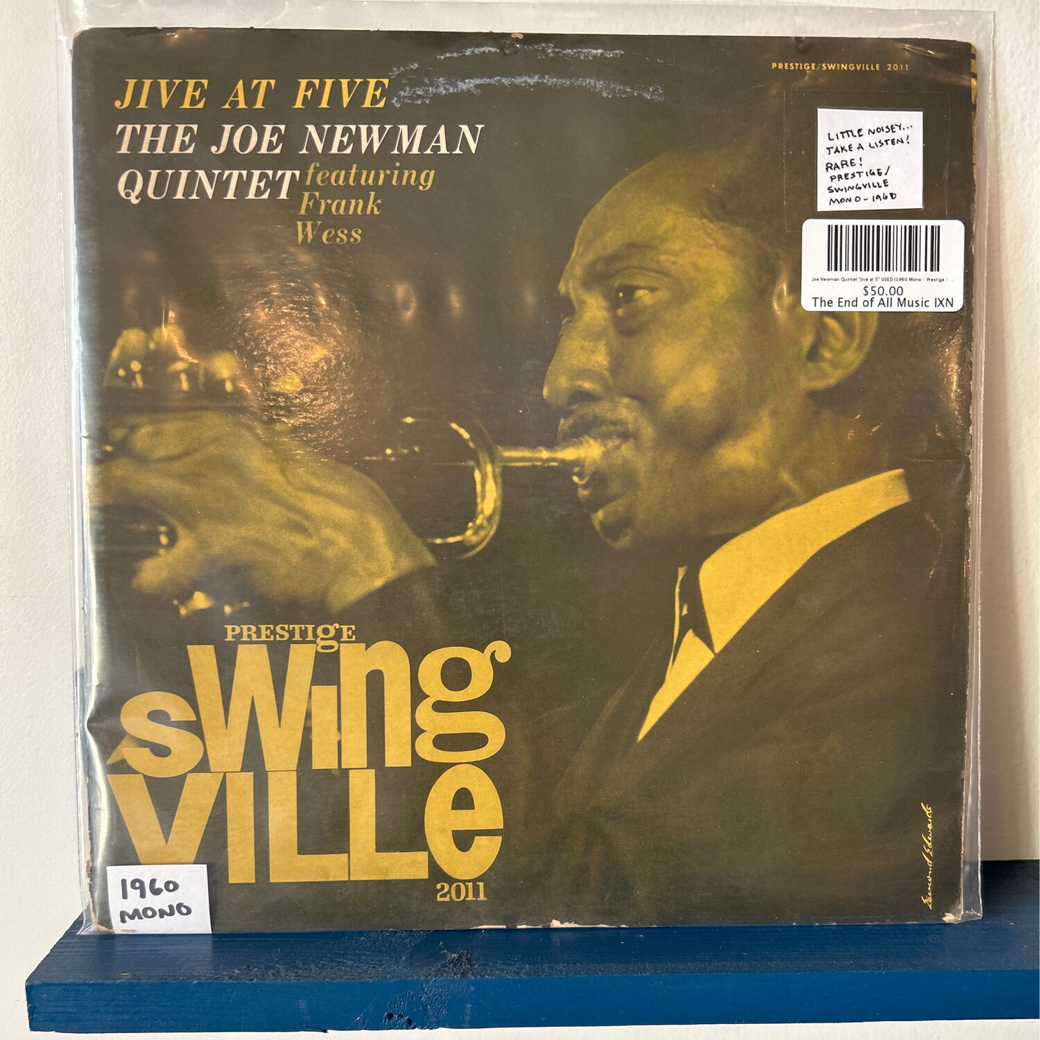 Joe Newman Quintet &quot;Jive at 5&quot; USED (1960 Mono - Prestige / Swingville)