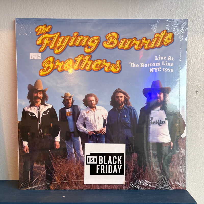 The Flying Burrito Brothers &quot;Live At The Bottom Line NYC 1976&quot; LP (RSD Black Friday 2022)