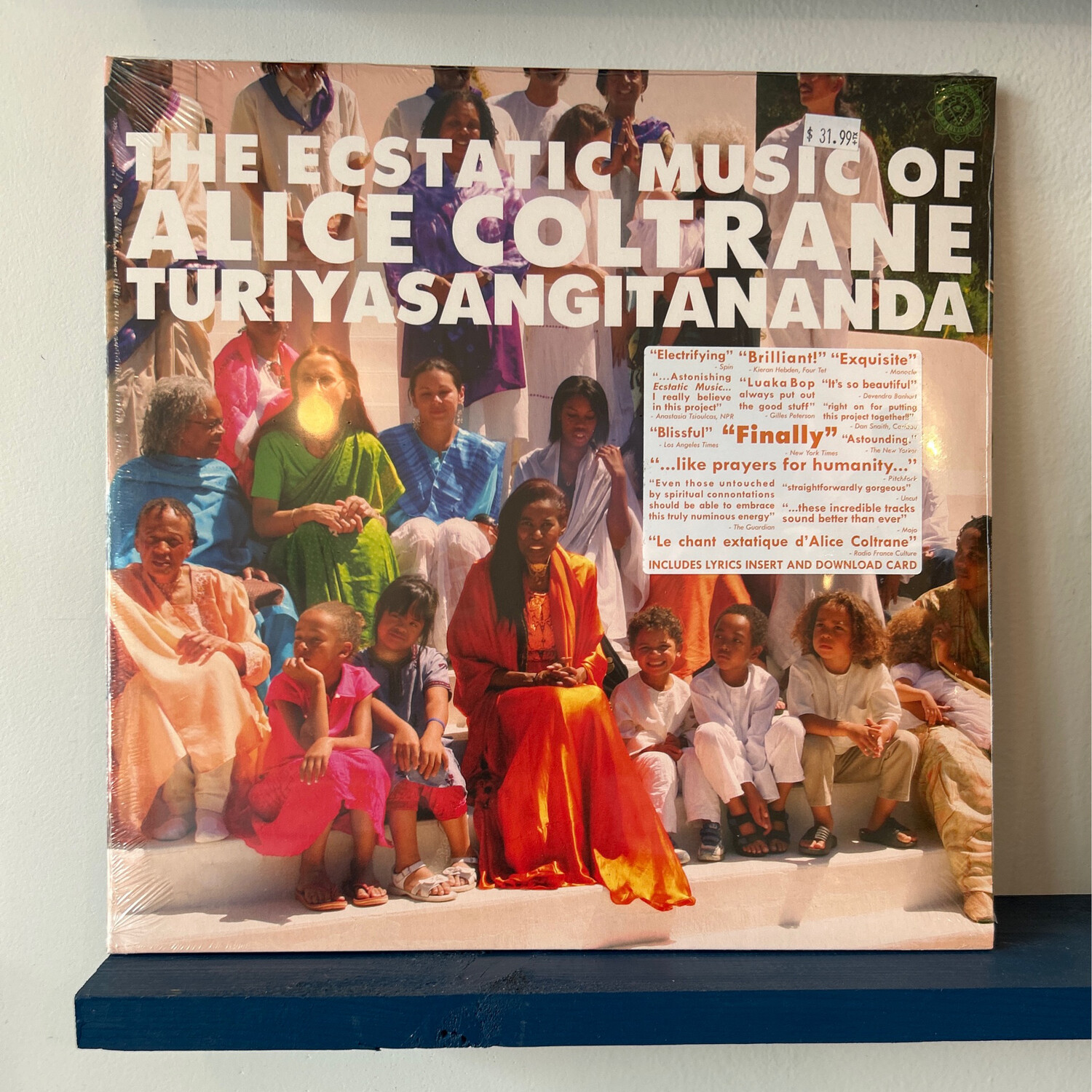 Alice Coltrane LP Ecstatic Music of (Luaka Bop)