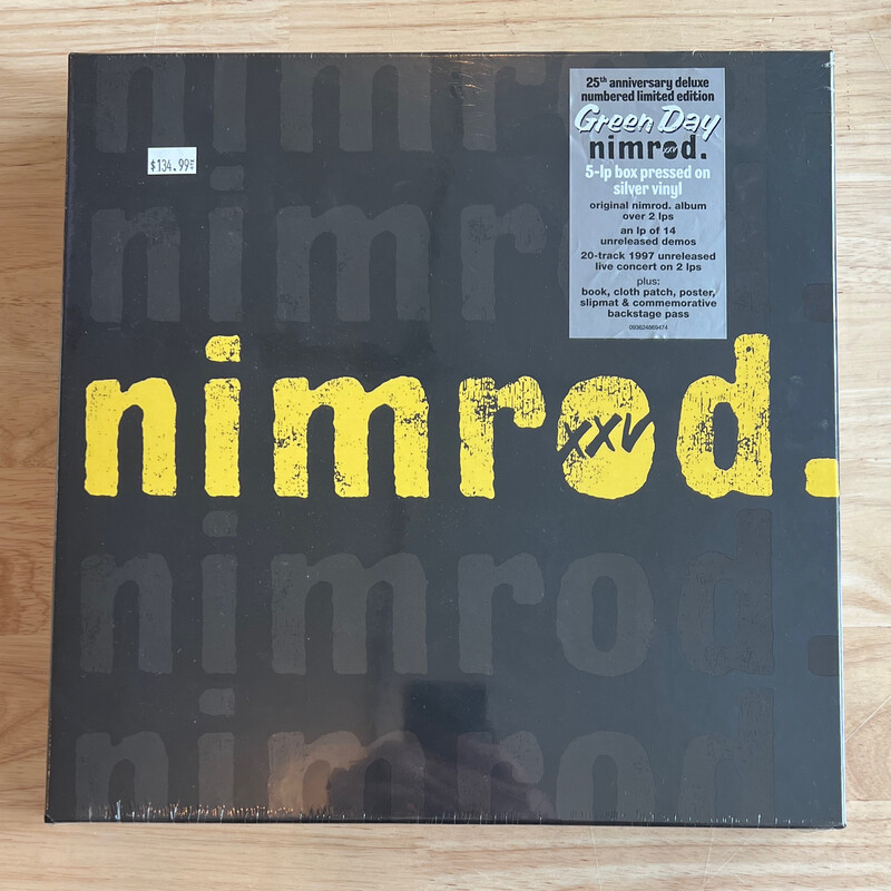 Green Day &quot;Nimrod&quot; 5LP Boxset (25th Anniversary)