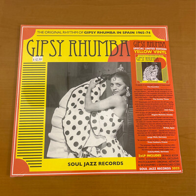 VA &quot;Soul Jazz - Gipsy Rhumba - The Original Rhythm of Gypsy Rhumba in Spain 65-74&quot; LP (RSD 2023)
