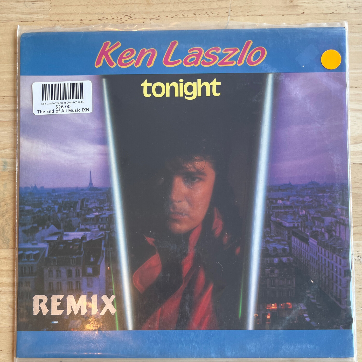 Ken Laszlo &quot;Tonight (Remix)&quot; USED