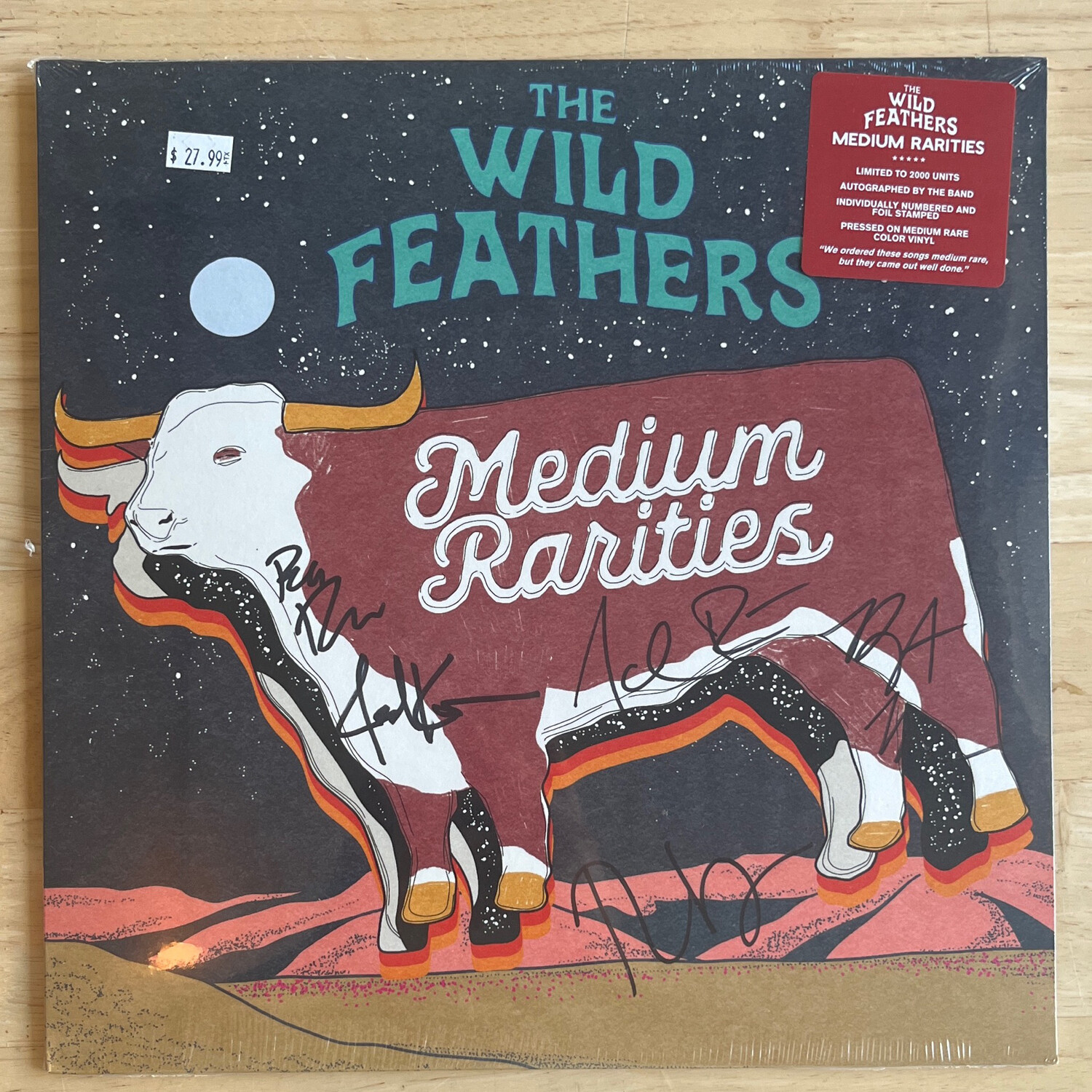 The Wild Feathers "Medium Rarities" (DELUXE) LP